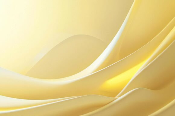 A Close Up of a Yellow Wave