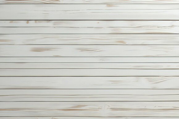 A White Wood Planks with Brown Lines