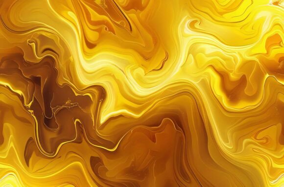 A Yellow and Orange Swirls: A Strategic Design Element for Creative Projects
