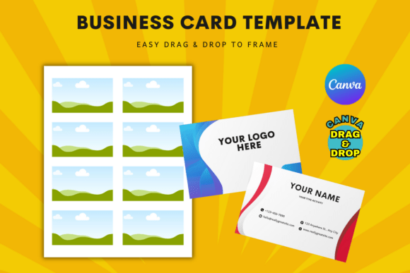 Canva Frame Business Card Template: A Practical Tool for Modern Professionals