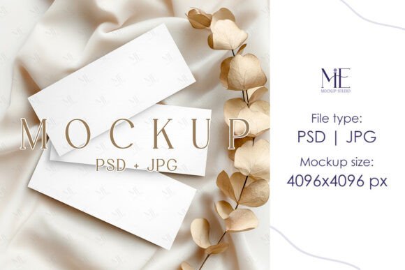 Ticket Mockup, Gift Certificate Mockup